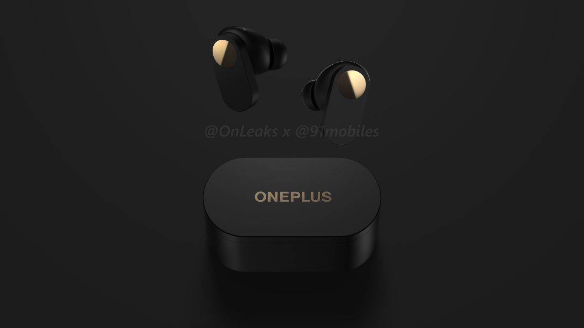 OnePlus Nord earbuds in black color