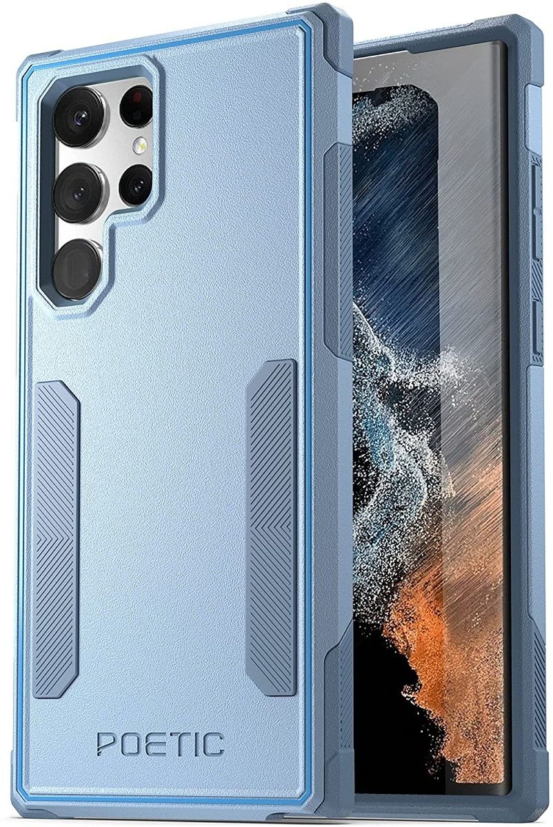 Lots of rugged cases are just black, but this case offers all the protection you could want and it comes in five whole color options to choose from. It also protects the screen.