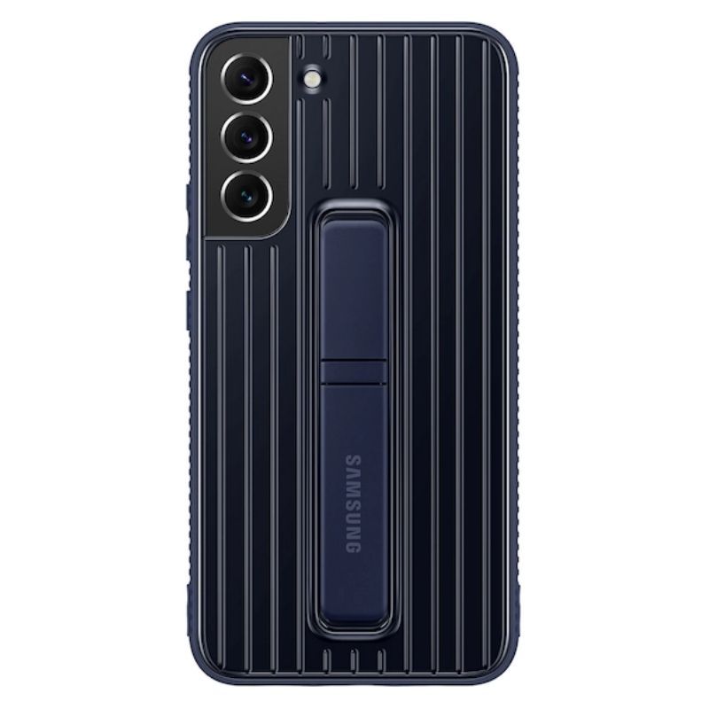 This particular case is very similar to the Clear Standing case, except this one comes with a rugged shell at the back. It offers more protection to the phone as Samsung claims it's been drop-tested to military-grade standards. This one also has a kickstand at the back, however, you only get two viewing angles -- 45 or 60-degrees -- as it doesn't have a free-stop hinge.