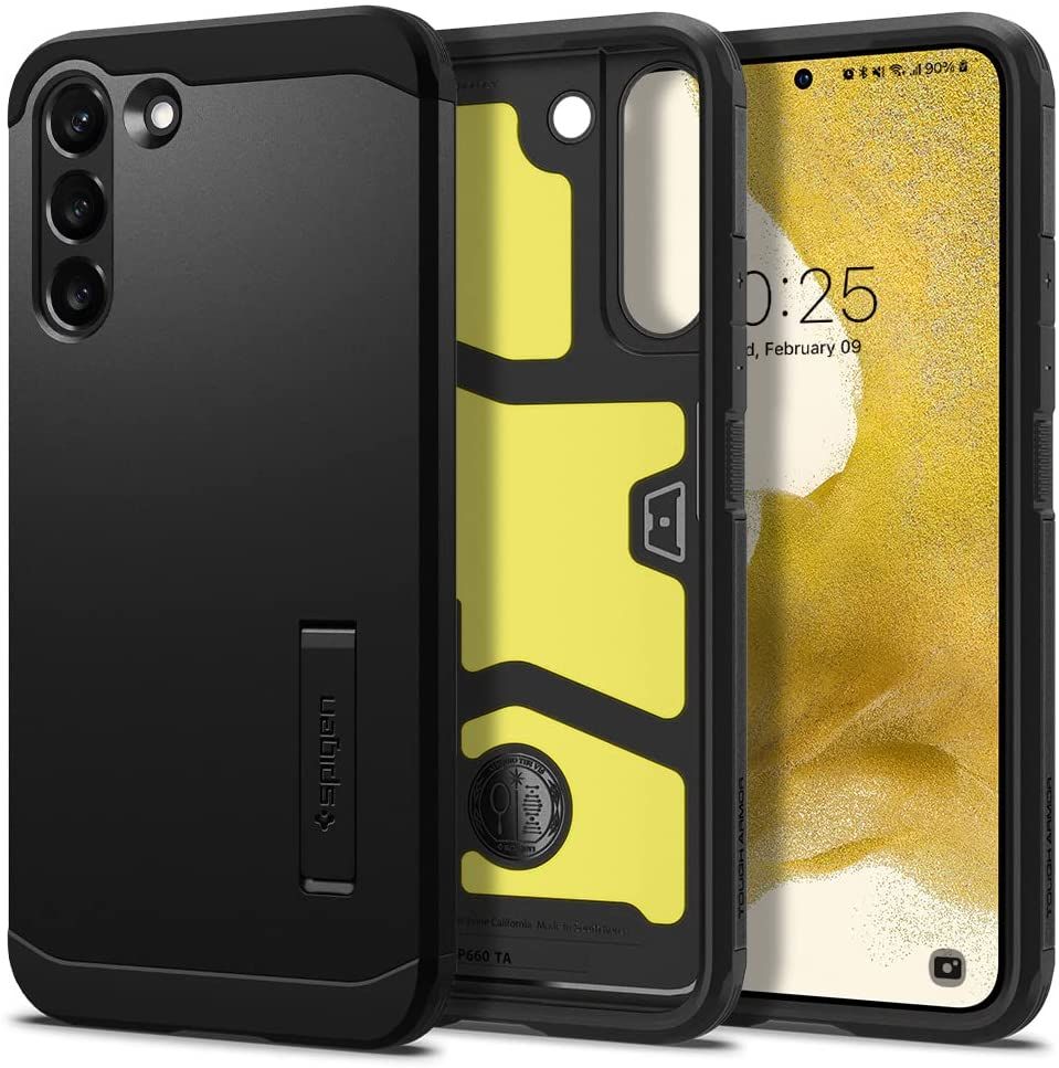 If you want a rugged case with excellent protection that also has a kickstand on the back, this should certainly be your pick. Its kickstand works in landscape or portrait.