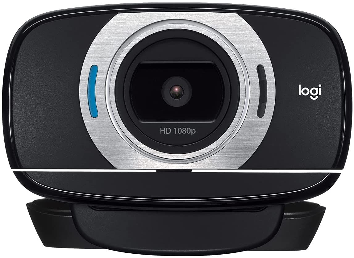 This 1080p webcam can rotate 360º. This allows you to shift the focus and angle on a different subject during a call.