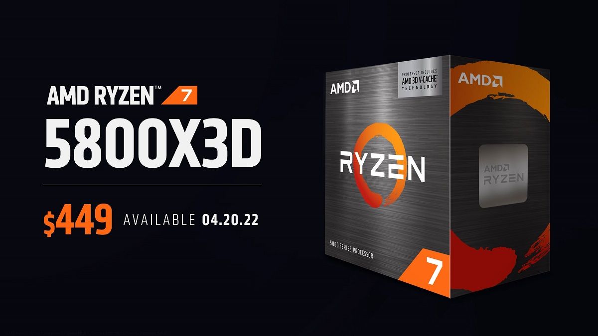 AMD Ryzen 7 5800X3D price and availability