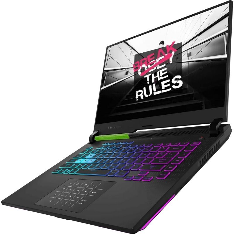 The Asus ROG Strix G15 is a powerful gaming laptop that you can buy at a reasonable price, with enough GPU power to run just about any modern game without much of an issue.