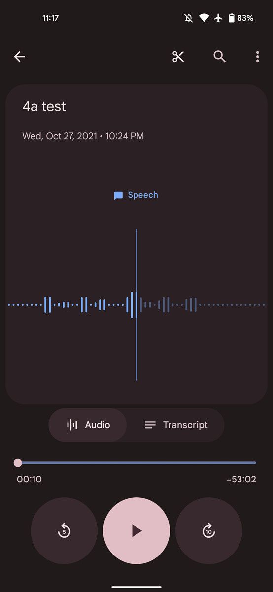 Google Recorder 3.5 adds a Quick Settings tile and new UI changes