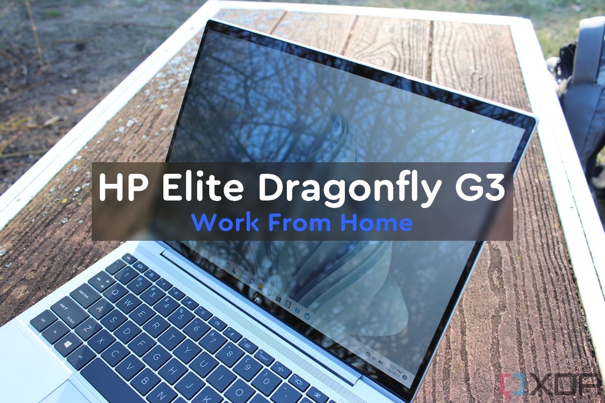HP Elite Dragonfly G3 Work From Home