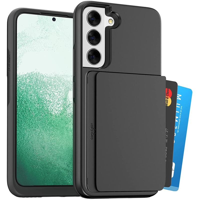 The K-max Auto-tok case for the Galaxy S22 Plus is a more affordable version of the Spigen Slim Armor CS with enough room to hold two cards.