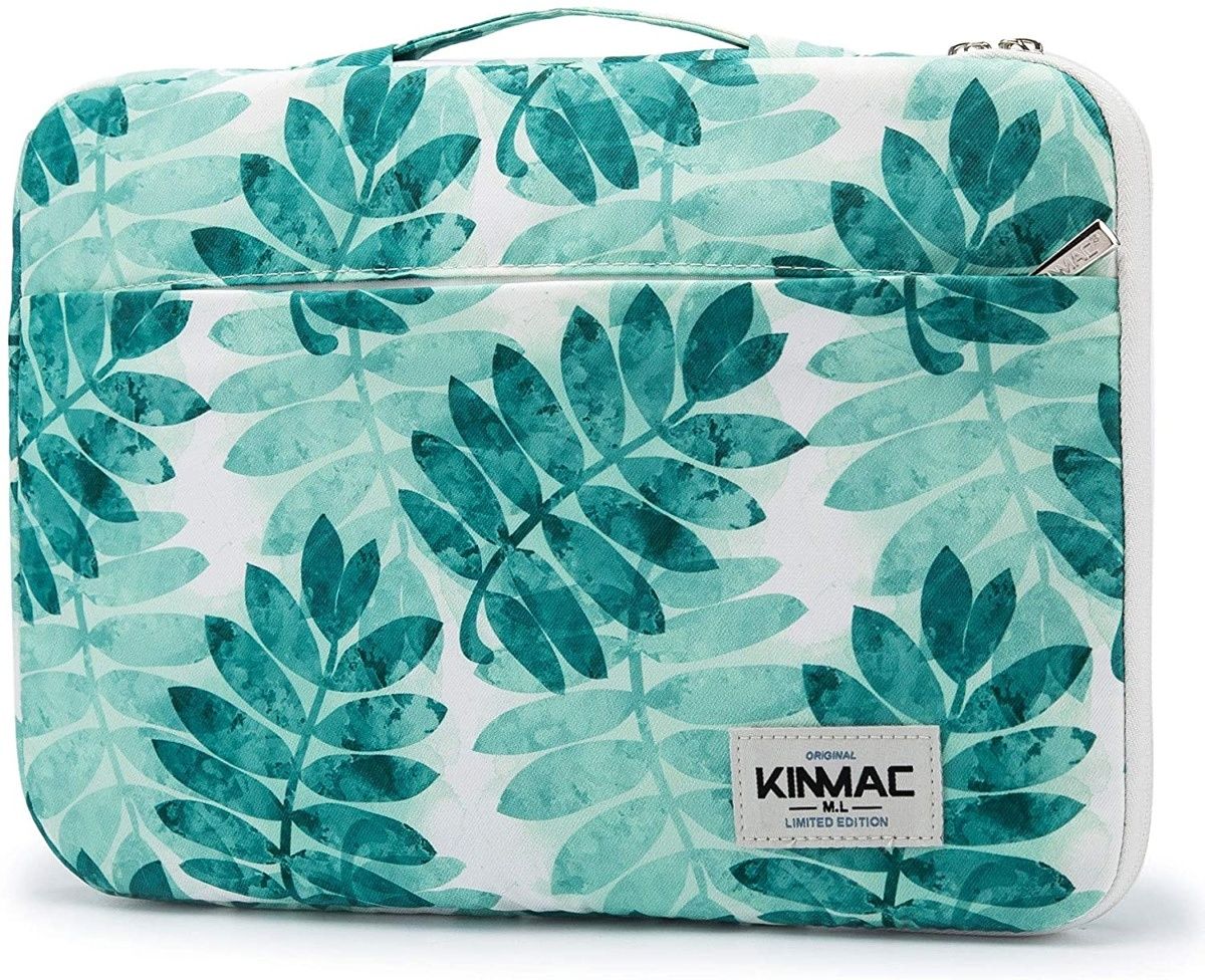 Many cases come in a few different colors, but few offer as many options as this one from Kinmac. There are over 20 patterns available, and the sleeve itself offers great protection with plenty of soft cushioning, water resistance, and a toughened frame to protect from harder drops.