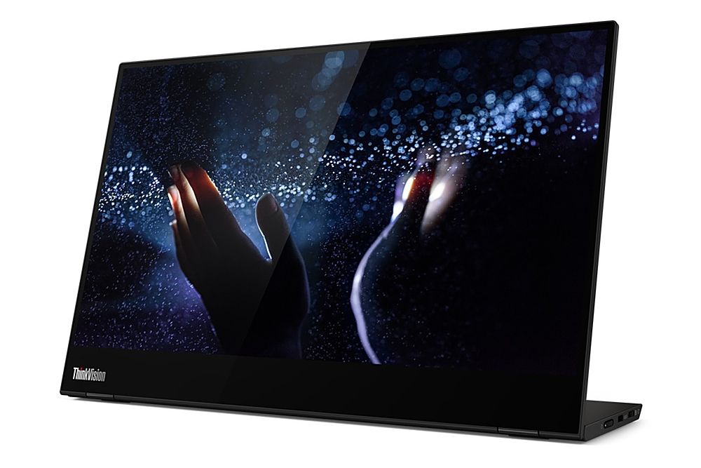 Although there are a few portable screens out there, the ThinkVision M14t is still somewhat unique in that it also supports touch input, which makes it more versatile. Otherwise, it's a 14-inch Full HD panel with a 16:9 aspect ratio, and it connects via USB-C for display and power.