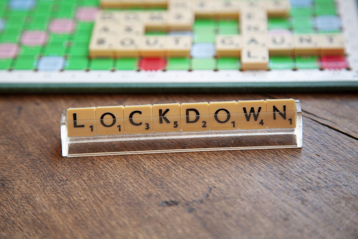 Lockdown scrabble letters featured