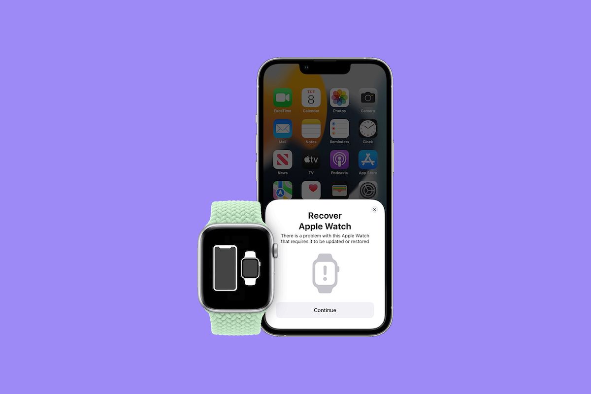 Restore Apple Watch with iPhone
