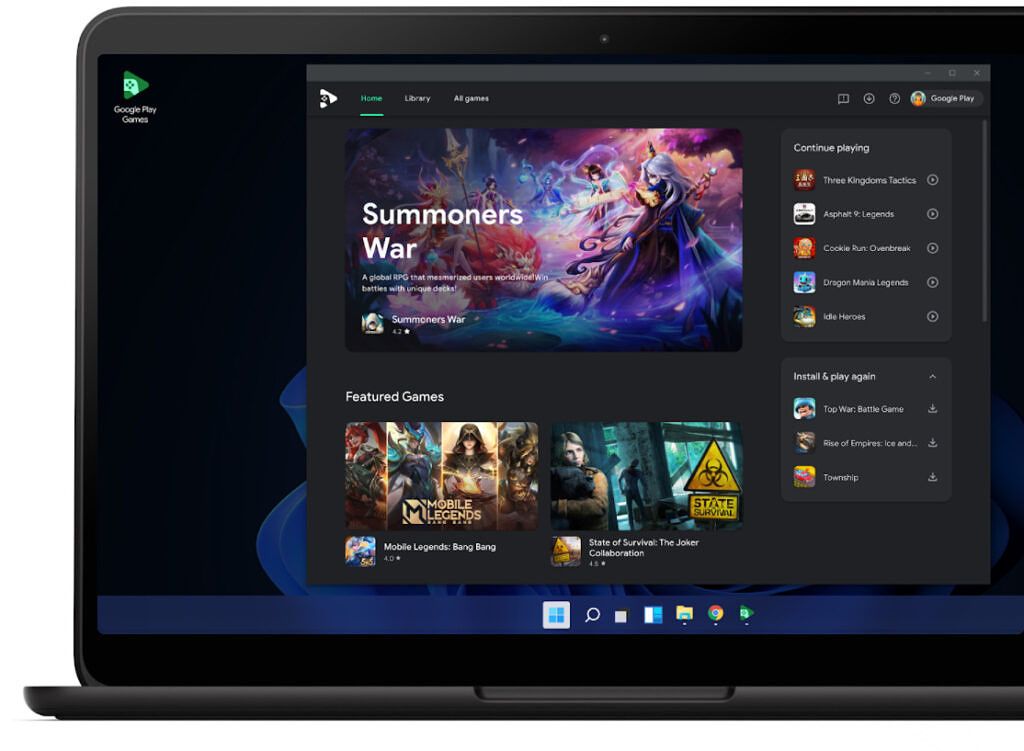 Google Play Games for PC now available in beta for select regions