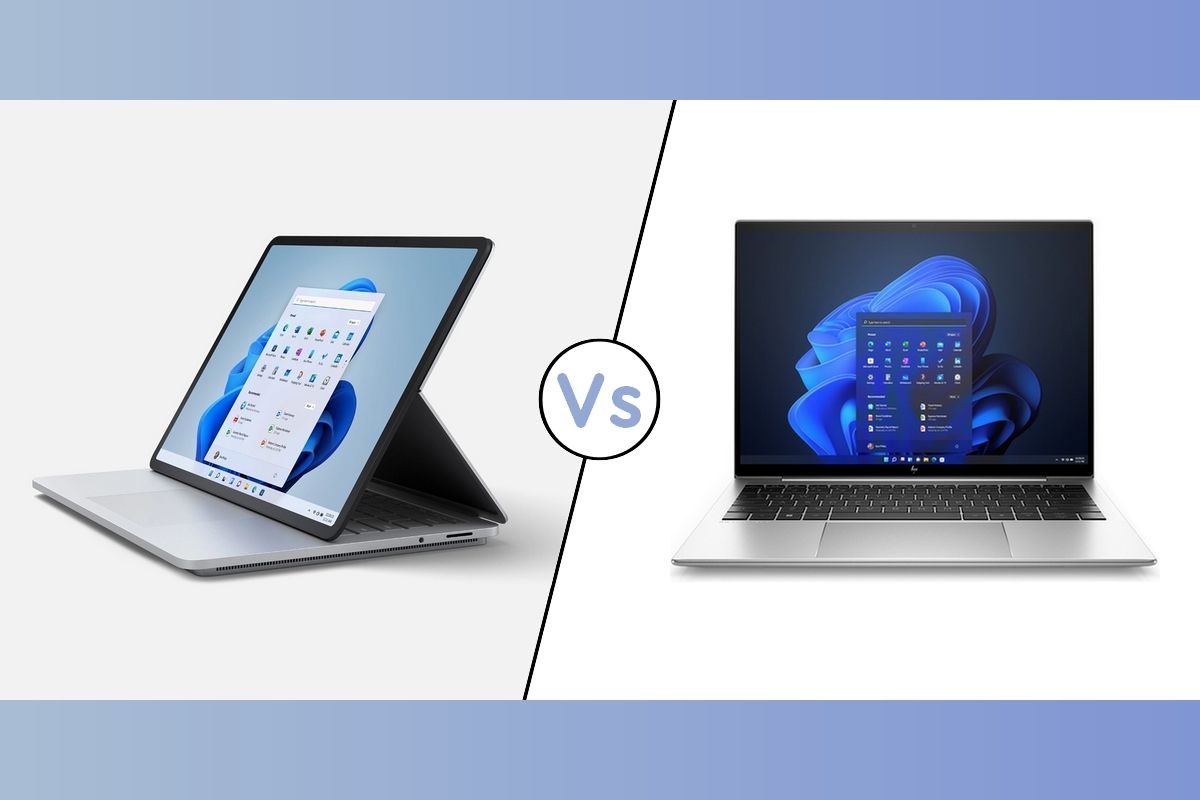 Surface Laptop Studio vs HP Elite Dragonfly G3