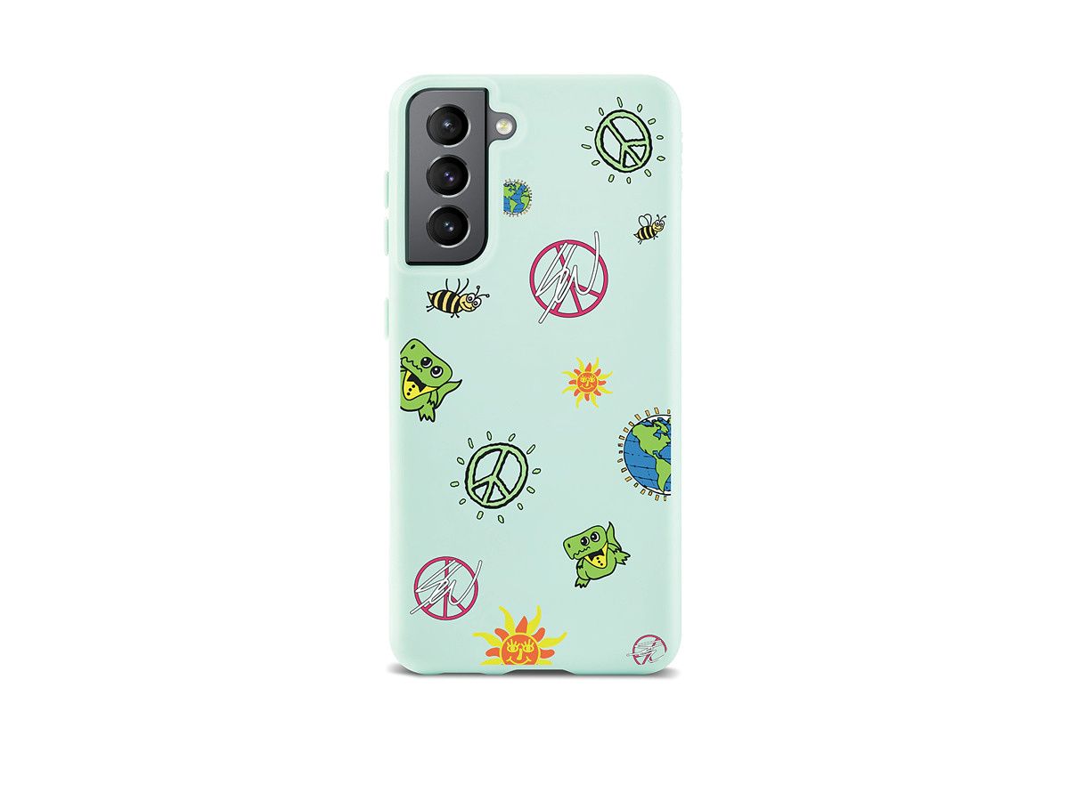 This biodegradable case is available in three styles, but it only fits the regular Galaxy S21.