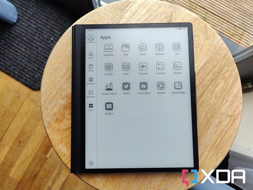Huawei MatePad Paper apps