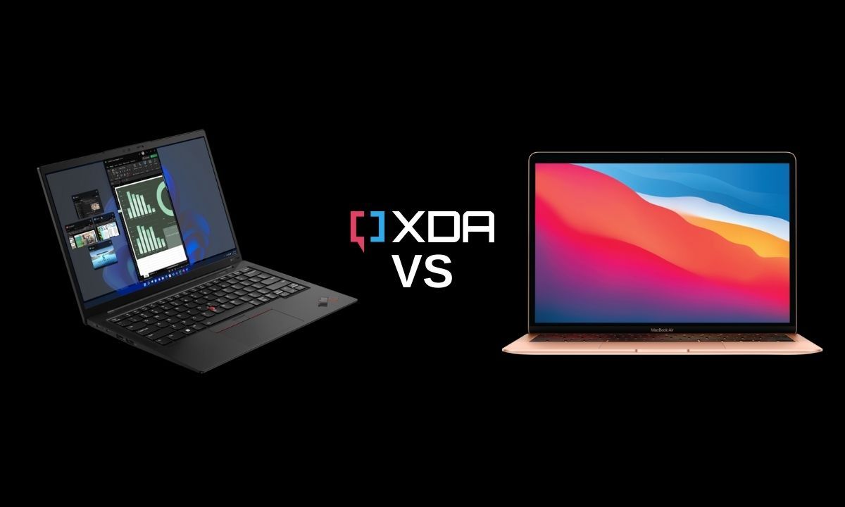 Lenovo ThinkPad X1 Carbon Gen 10 vs Apple MacBook Air M1