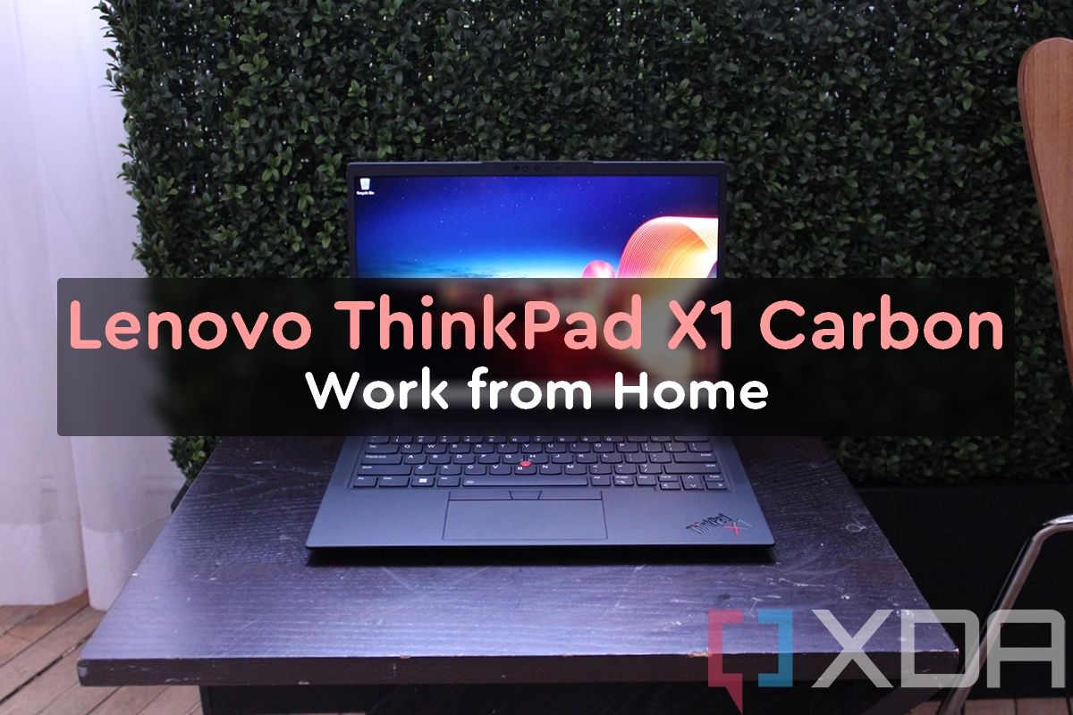 How to set up the Lenovo ThinkPad X1 Carbon for working from home
