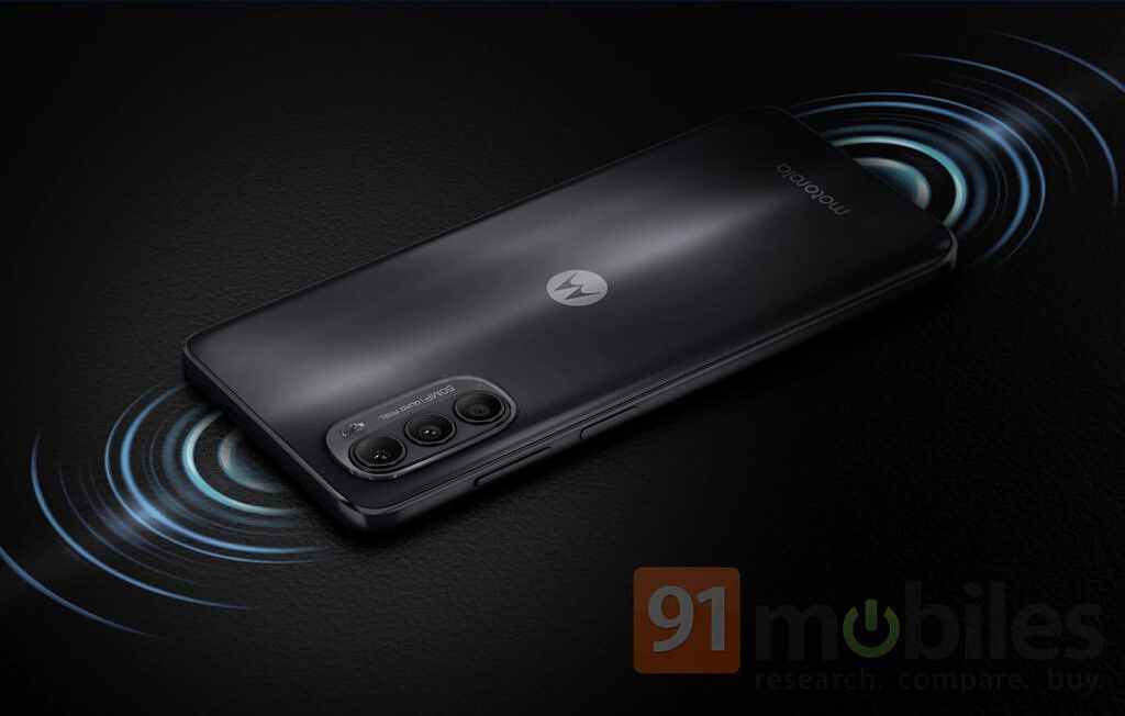 Motorola G52 leaked marketing image via 91mobiles