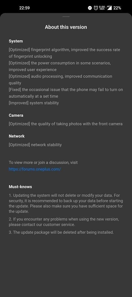 OnePlus 10 Pro OxygenOS A.13 screenshot