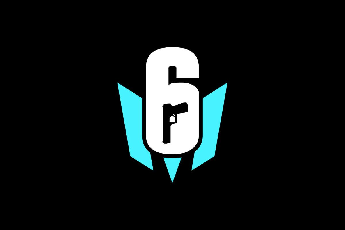 Rainbow Six Mobile logo on black background