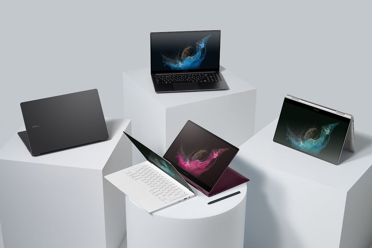 Samsung Galaxy Book 2 Business color options