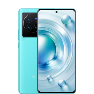 Vivo X80 in blue color