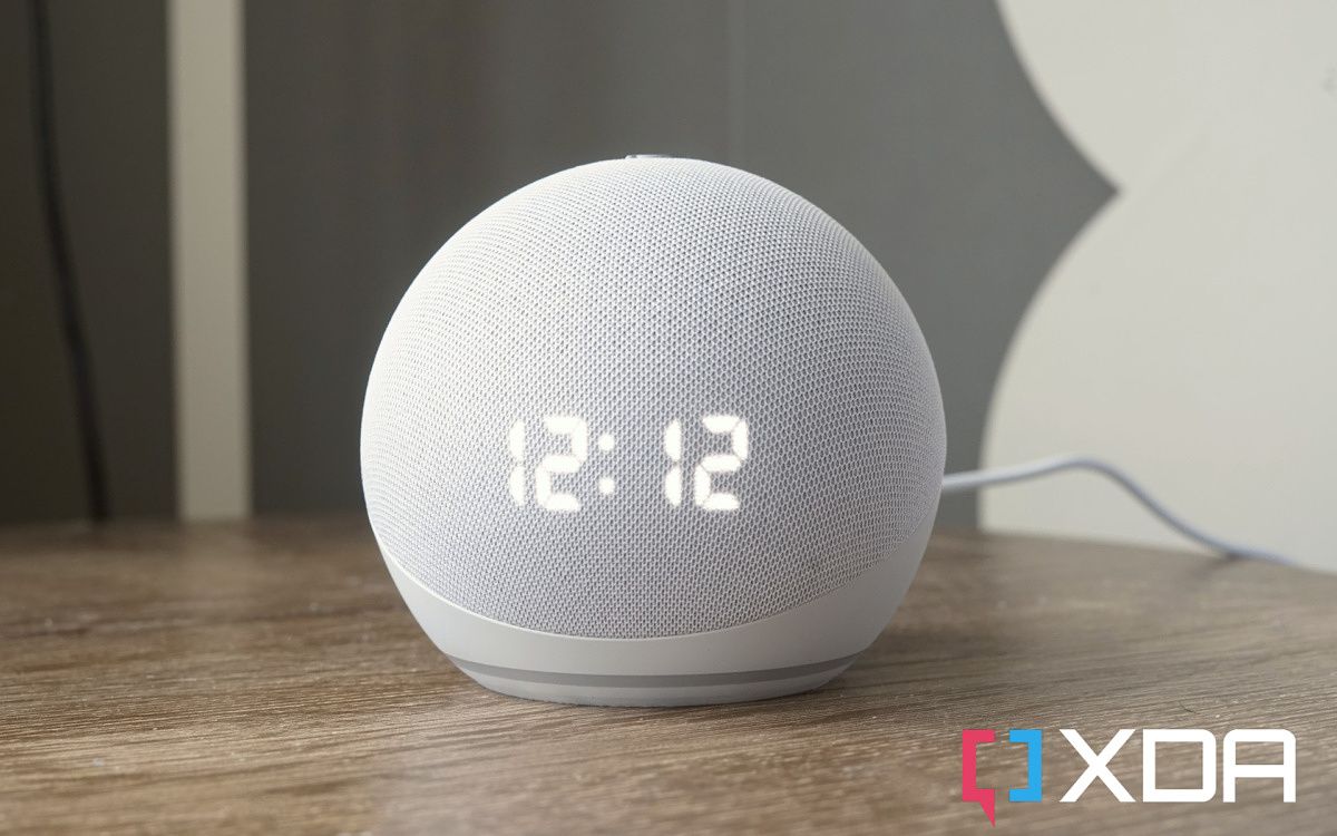 Echo Dot with Clock