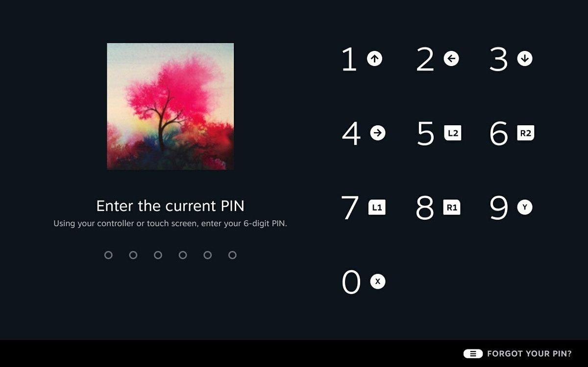 Steam Deck Lock Screen