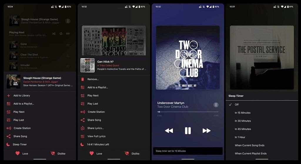 Apple Music 3.10 beta for Android introduces a Sleep Timer