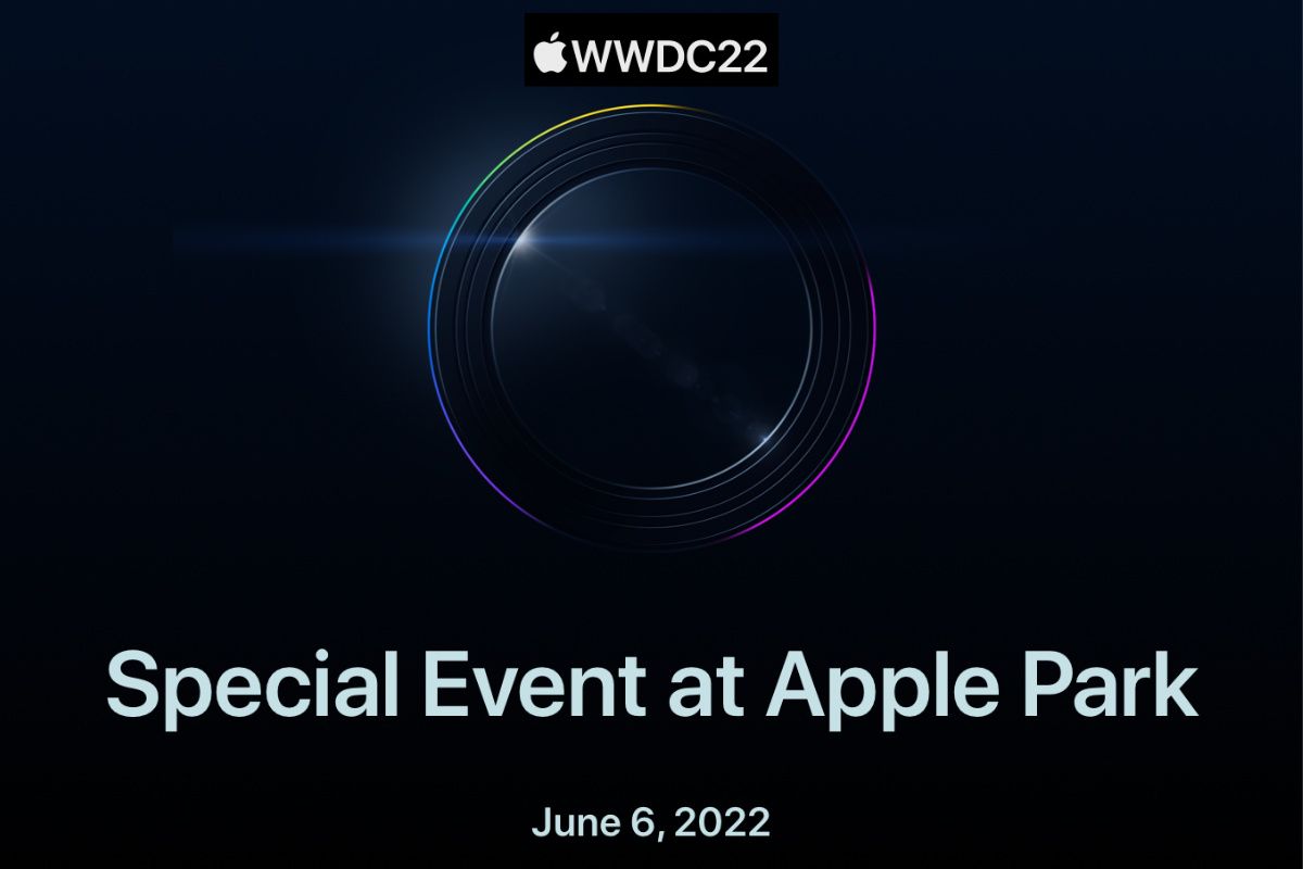 Apple WWDC 2022 banner for submissions to be there live in person.