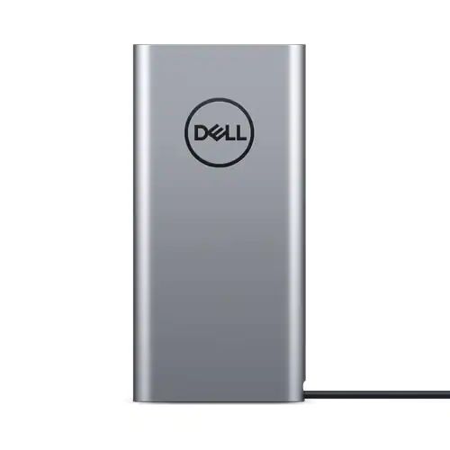 A veces no tienes la posibilidad de enchufar tu portátil a un enchufe, por lo que un power bank puede ser justo lo que necesitas. El modelo oficial de Dell tiene una batería grande de 65 Wh y carga tu portátil a 65 W, por lo que es una gran opción.