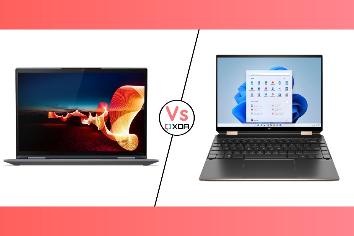 Lenovo ThinkPad X1 Yoga Gen 7 vs HP Spectre x360 14