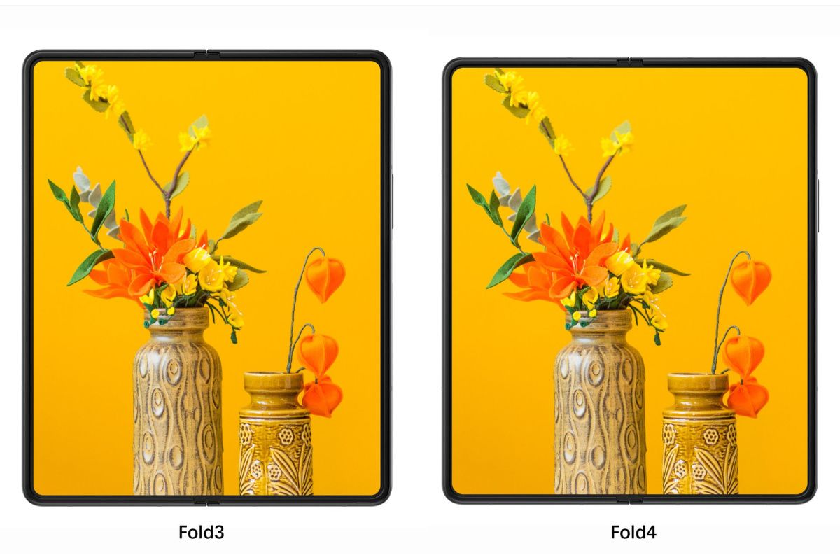 Samsung Galaxy Z Fold 4 compared to the Samsung Galaxy Z Fold 3
