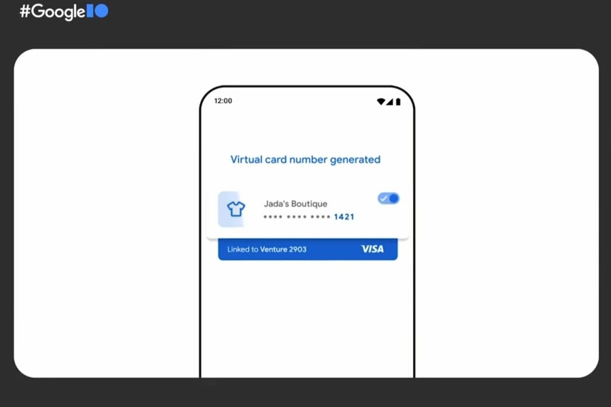 Virtual Cards in Google Pay