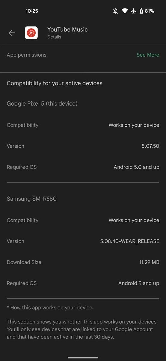 Play Store app listings start showing a new for your