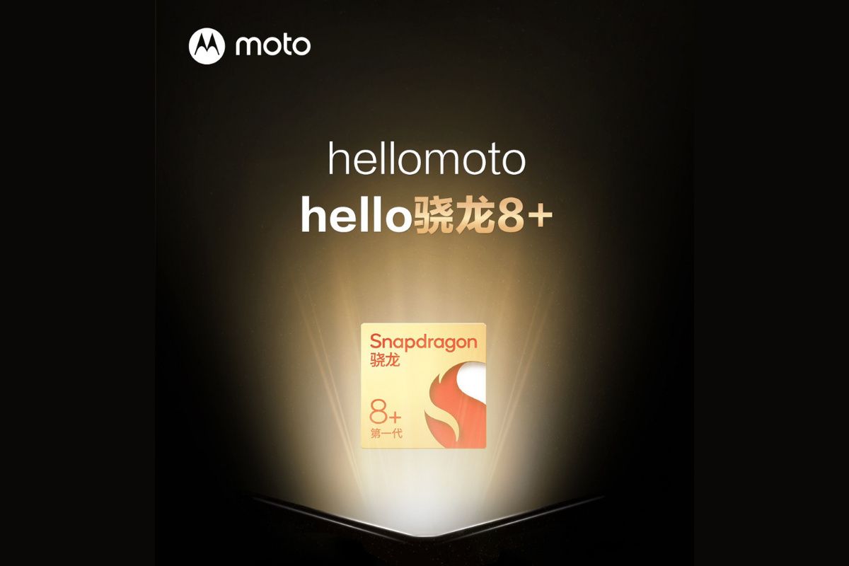 Motorola teaser add for Qualcomm's Snapdragon 8 Plus Gen 1
