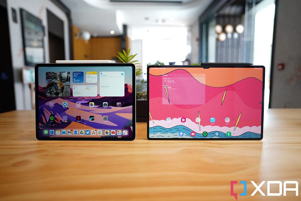 iPad Pro and Tab S8 Ultra
