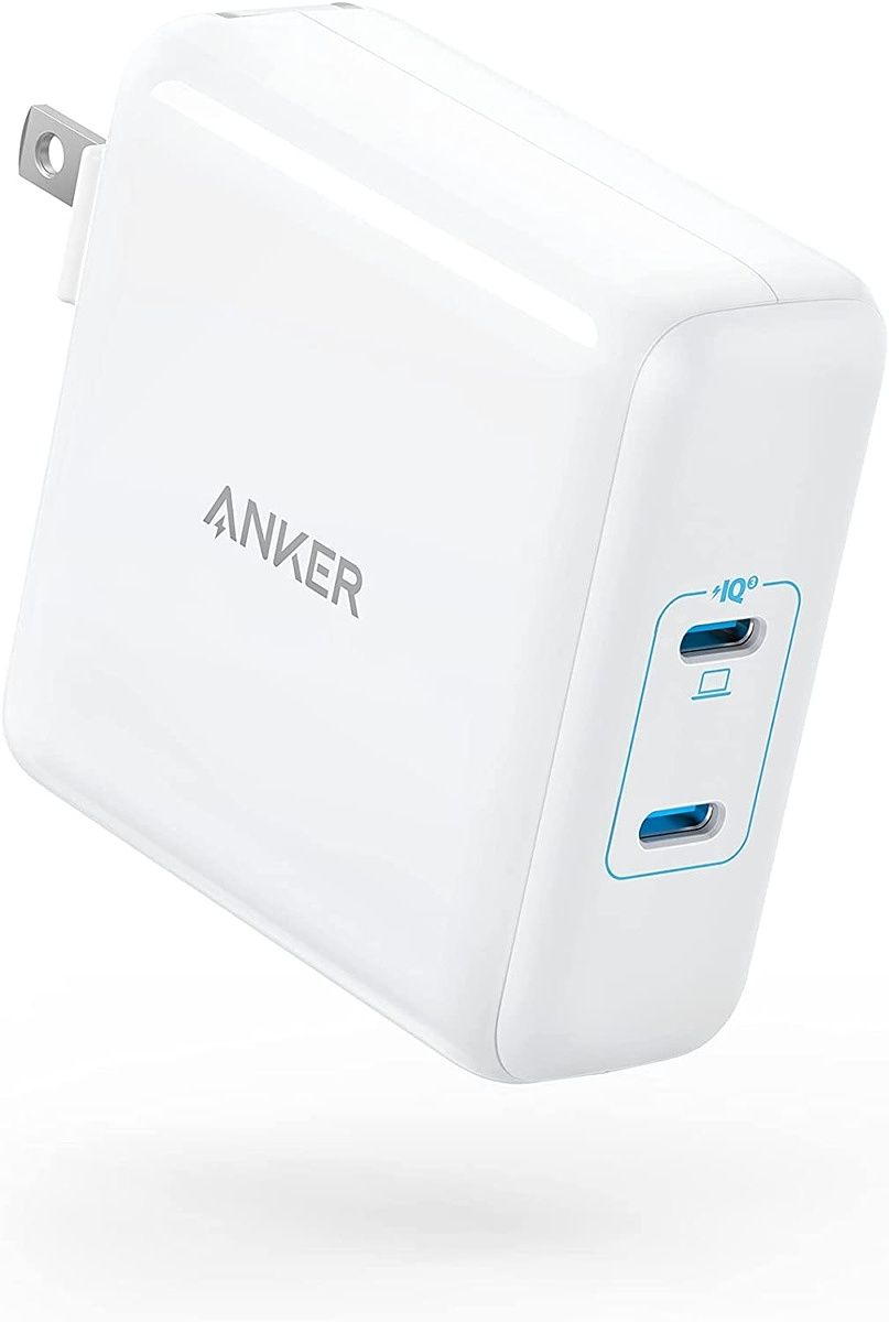 If 4 ports are too much, Anker also has a 2-port 100W charger.  You can split the 100W between the two ports or use it all through one port.