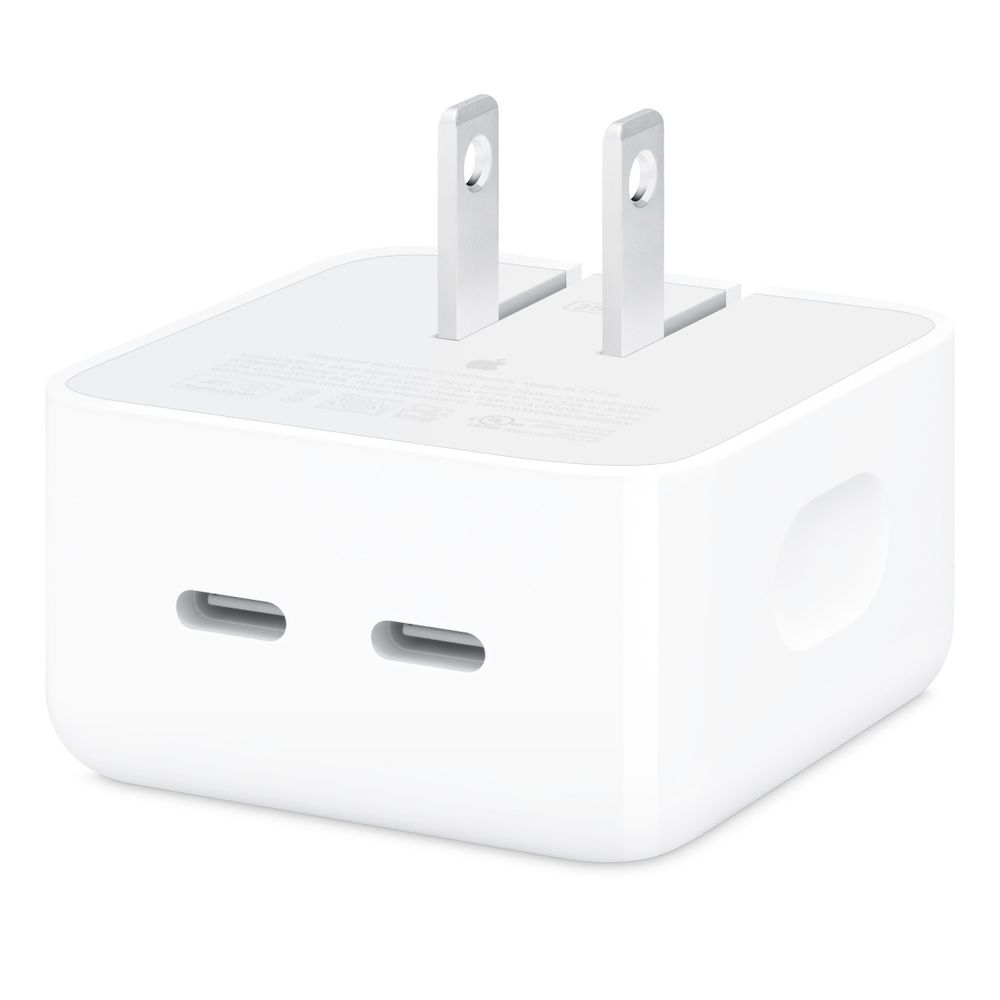Apple is launching a new dualport charger alongside the MacBook Air