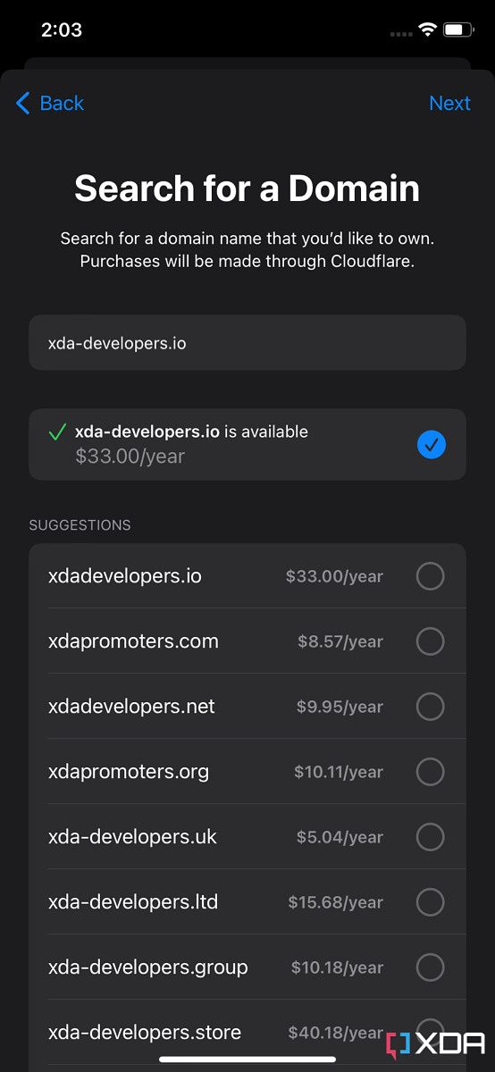 Apple Mail on iOS 16 allows you to buy your own domains