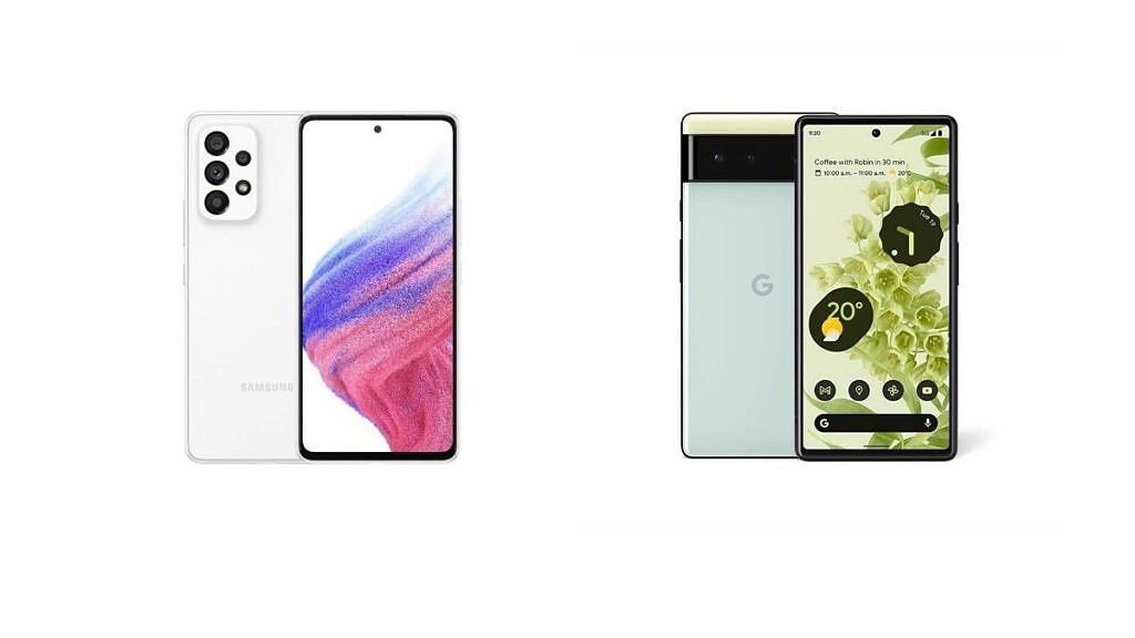 pixel 6 and a53 for versus basic