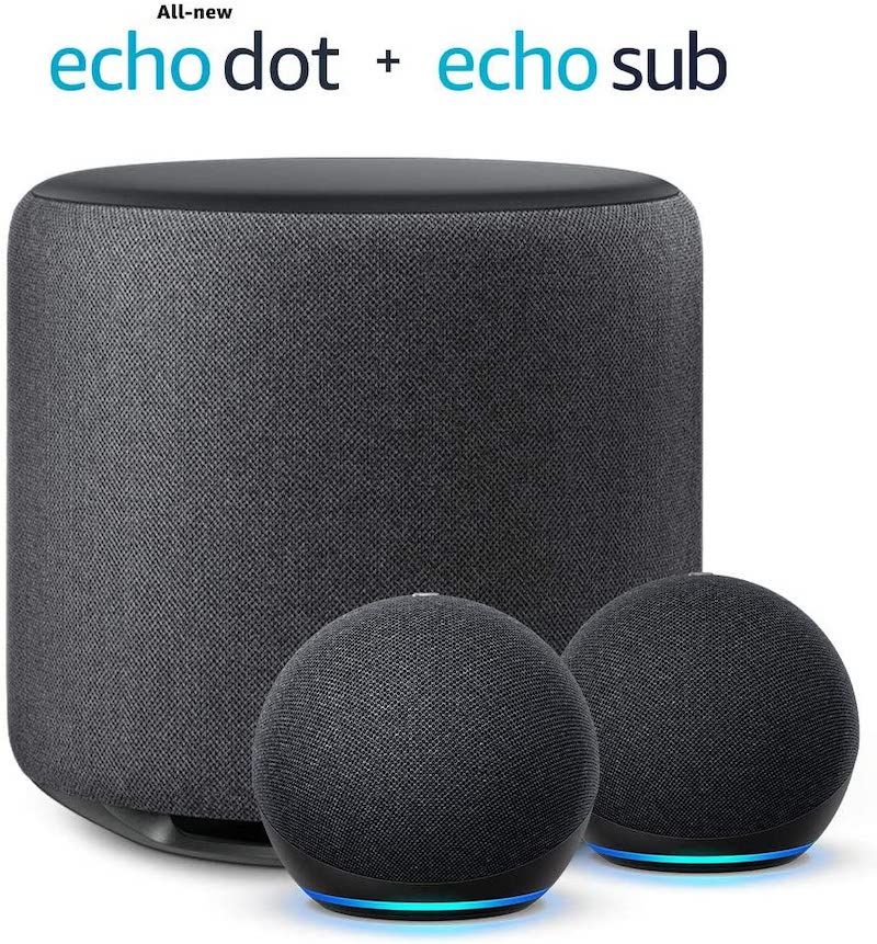 Amazon is currently offering bundles of the Echo Sub which includes either two Echo Dot or two regular Echo speakers for a complete setup.