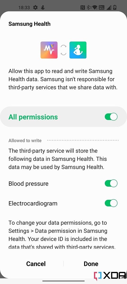 How to enable Blood Pressure Sync on the Samsung Galaxy Watch 4