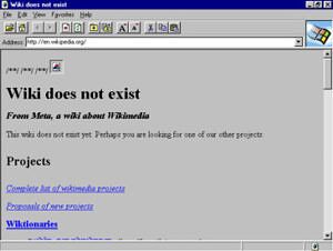 Screenshot of Internet Explorer 1