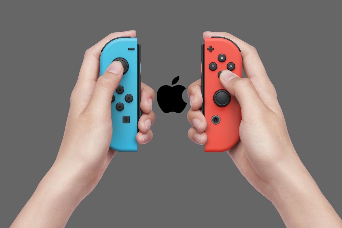 Joy-Con Controllers for the Nintendo Switch natively work on Apple iOS 16