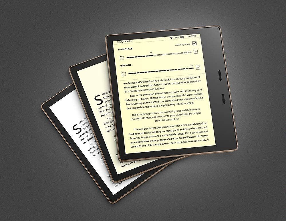 The Kindle Oasis is the best in the business, featuring a gorgeous 7-inch display, up to six weeks of battery life, and an elegant metal body.