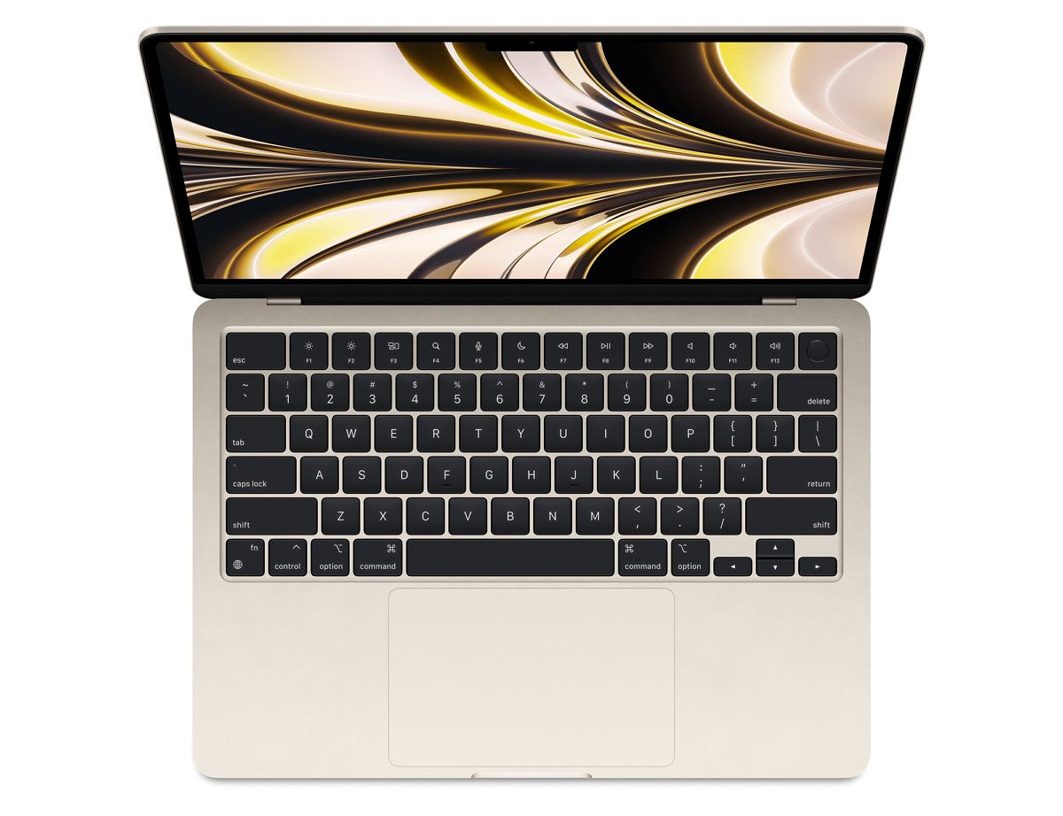 Das MacBook Air ist ein unglaublich dünner Laptop, und mit dem Apple M2-Chip ist es sowohl schnell als auch effizient und kann so gut wie jede Art von Arbeit bewältigen.