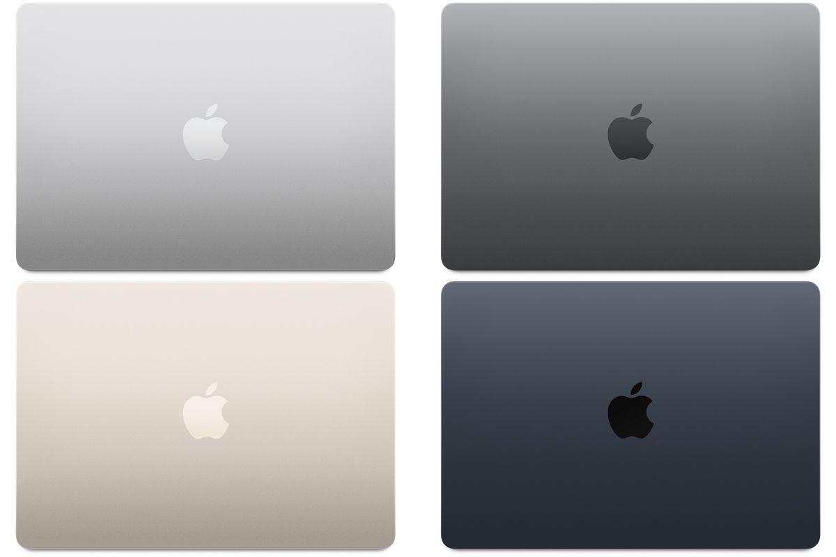 Apple silicon laptops featuring M1 and M2 processors