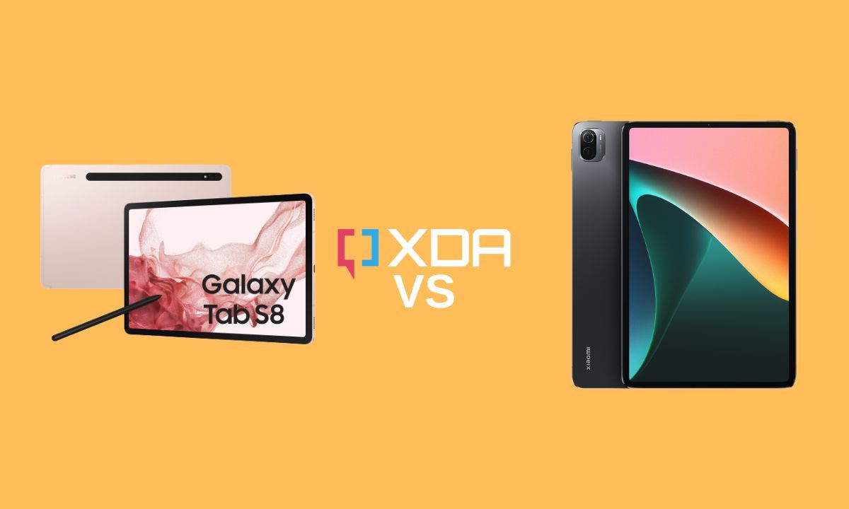 Samsung Galaxy Tab S8 vs Xiaomi Pad 5