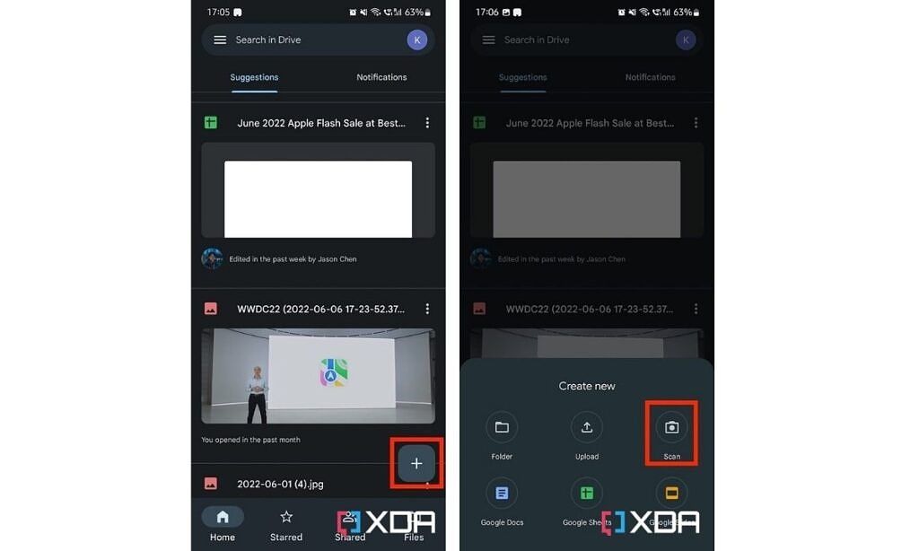 How to scan documents as PDFs or images on Android and iPhone