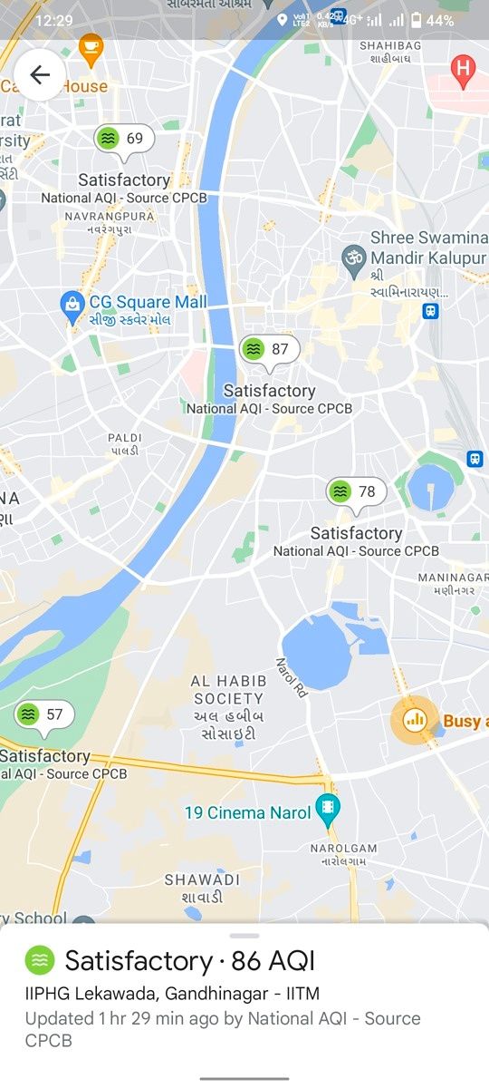 Google Maps now lets you check the air quality around you